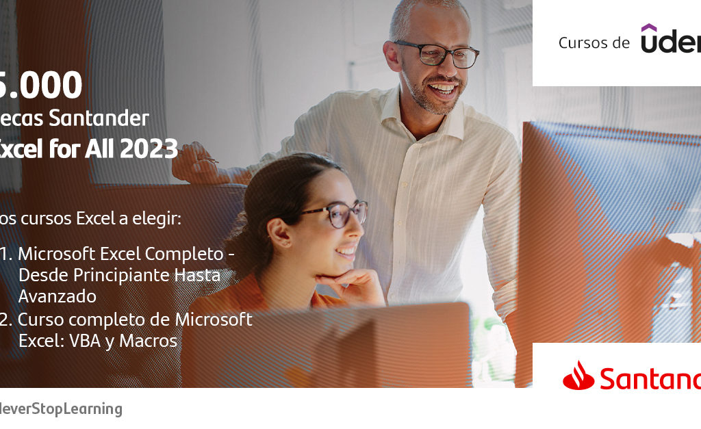 Becas Santander Skills | Excel For All 2023 - Universidad Del Norte ...